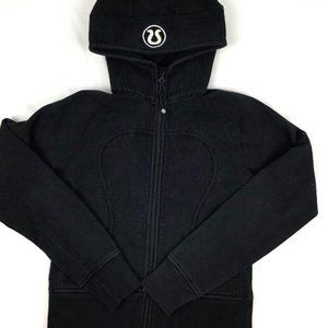 Lululemon scuba hoodie black size 8